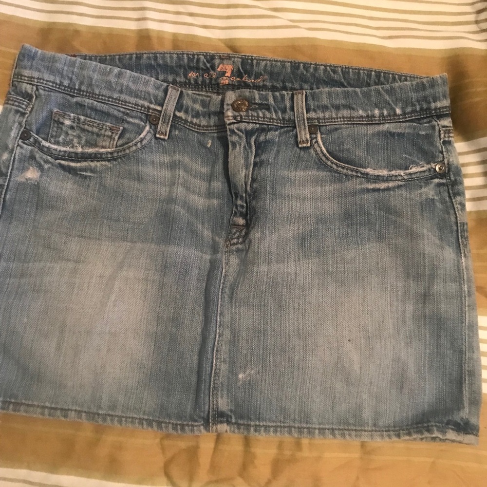 7 for all mankind women’s skirt